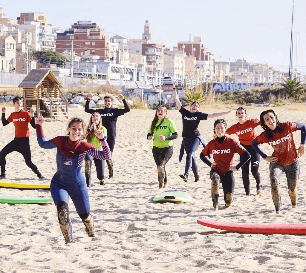 curso de surf en barcelojna